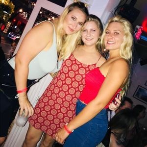 Red tube top, also have it in white!